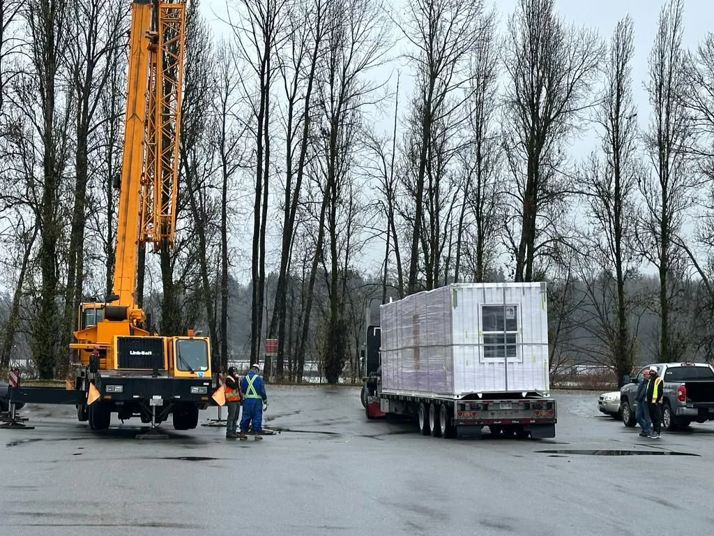 truck unloading